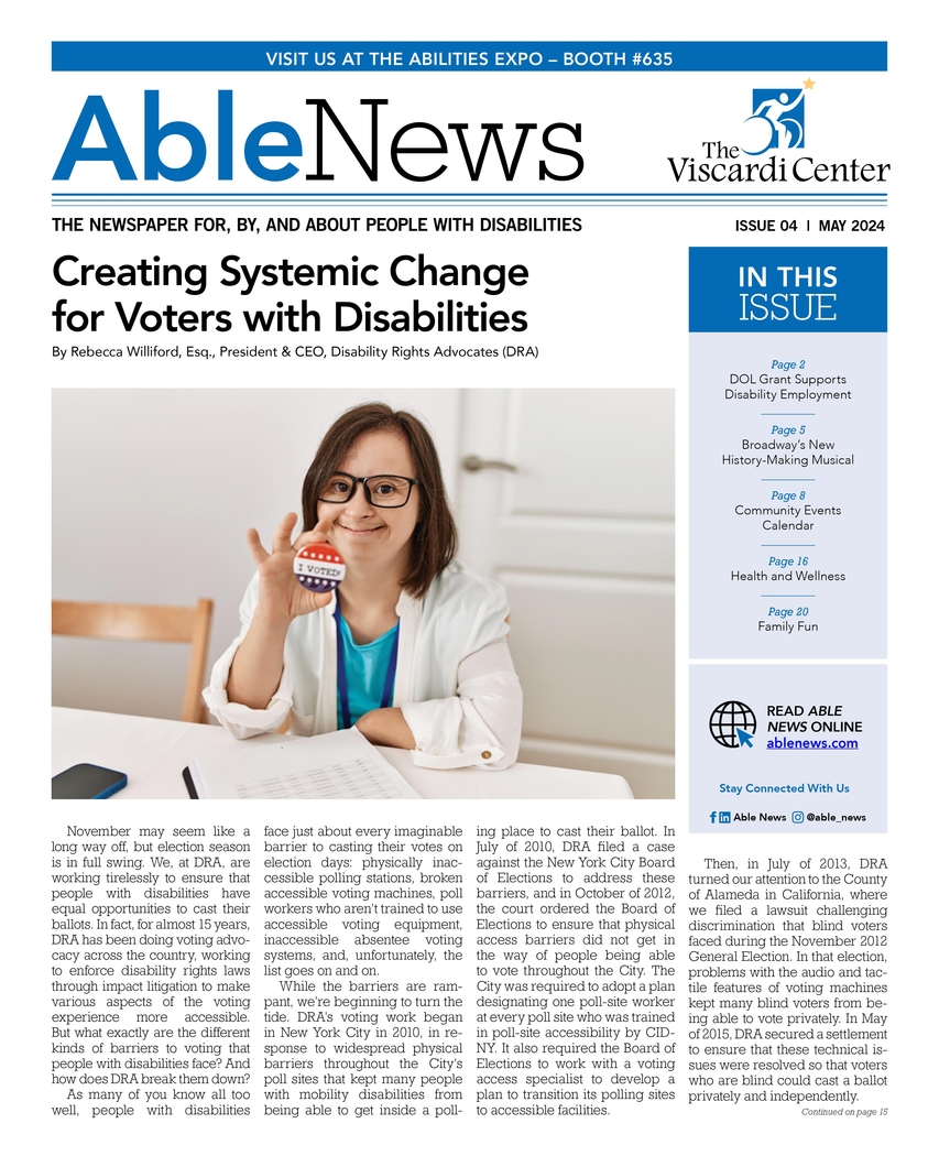Able News May 2024 Edition
